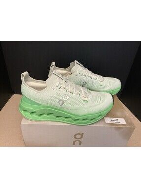 New! Womens On Running Cloudsurfer Max Mineral/Honeydew Athletic Shoes. Size 11